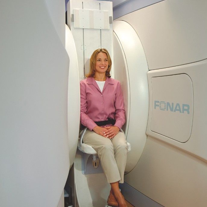 Patient experience Rebecca's Story UprightMRI